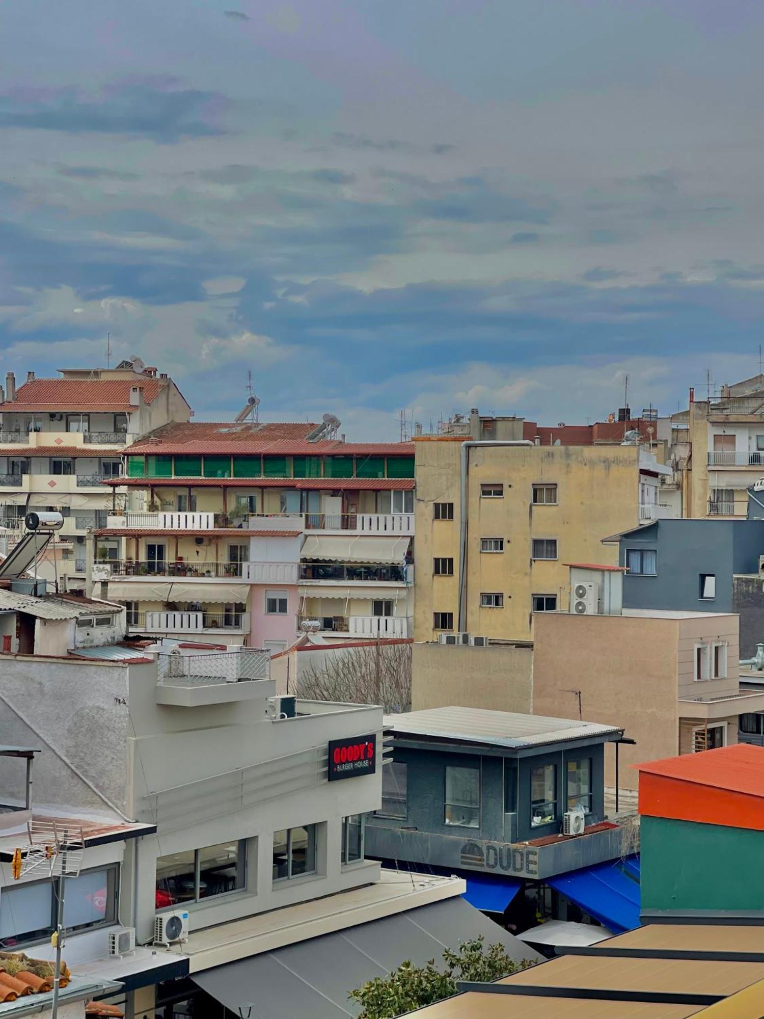 Sunny Apartment 1 Serres Bagian luar foto